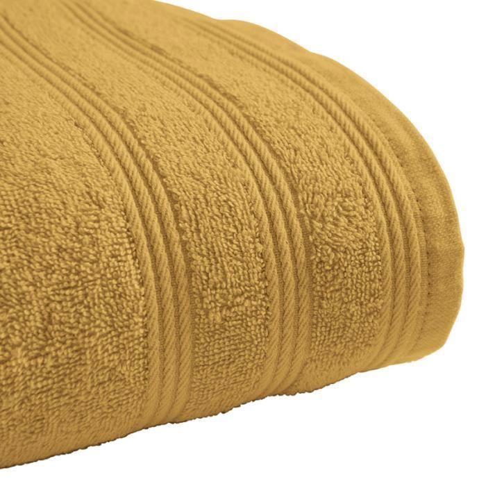 "Spa" Hand Towel 50 X 100 Cm - 400 Gr-m² - Color: "Spa" Yellow Corn