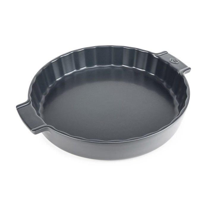 Peugeot - 60404 - tourtiere en ceramique 28 cm - garanti 10 ans - fabrication francaise - coloris ardoise