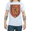 Harry Potter Mens Gryffindor Crest Flat T-Shirt