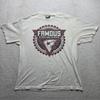 Vintage Famous Stars & Straps Badge Of Honor XL T-shirt Faded Yellowing Grunge Unisex T-Shirt