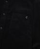COVERNAT Semi-Overfit Corduroy Shirt Black