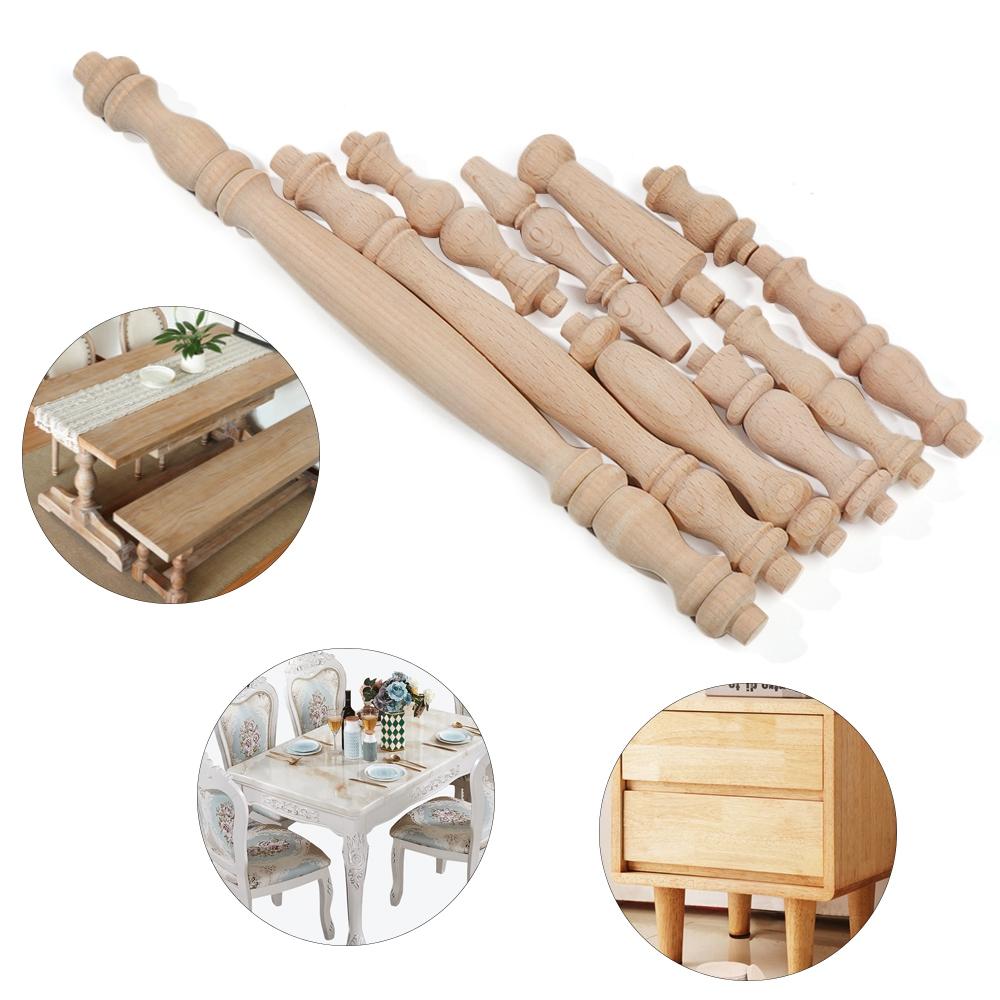 Accessories Decoration Crafts Vintage Wood Carved Home Decor Furniture Foot Legs Cabinet Seat Feets