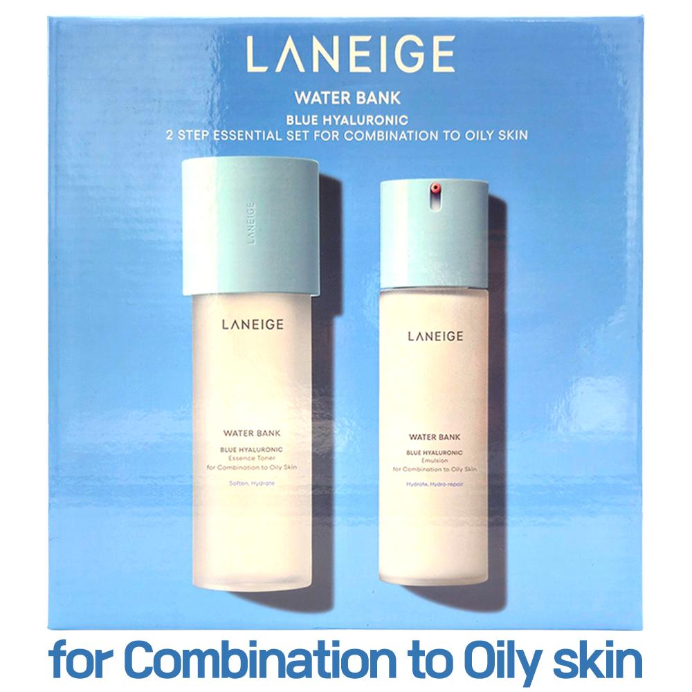 LANEIGE Water Bank Blue Hyaluronic 2 Step Essential Set (для комбинированной и жирной кожи)