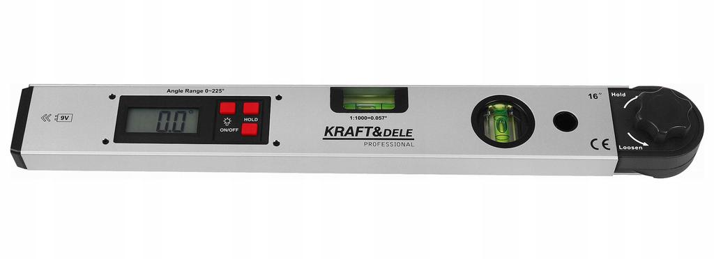 Electronic Protractor with LCD Level 400 Karf&Dele