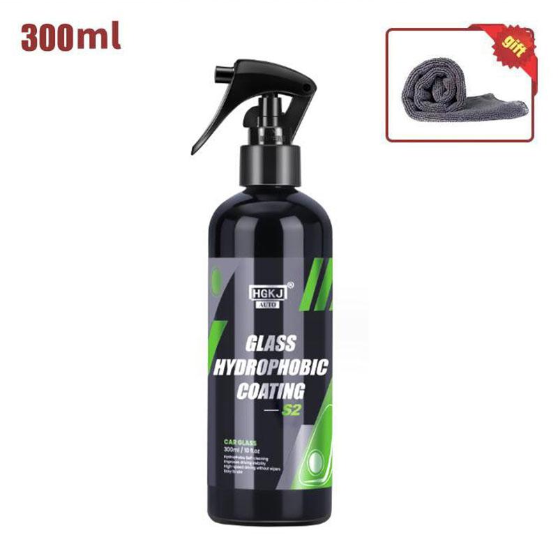 HGKJ S2 Стекло гидрофобное покрытие спрей от дождя автомобильный антидождь прозрачный нано-водонепроницаемый агент по уходу за автомобилем