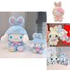 Серия Sanrio Куроми Мелоди Синнаморолл Плюшевая кукла Ручной работы Мягкая игрушка для фанатов аниме