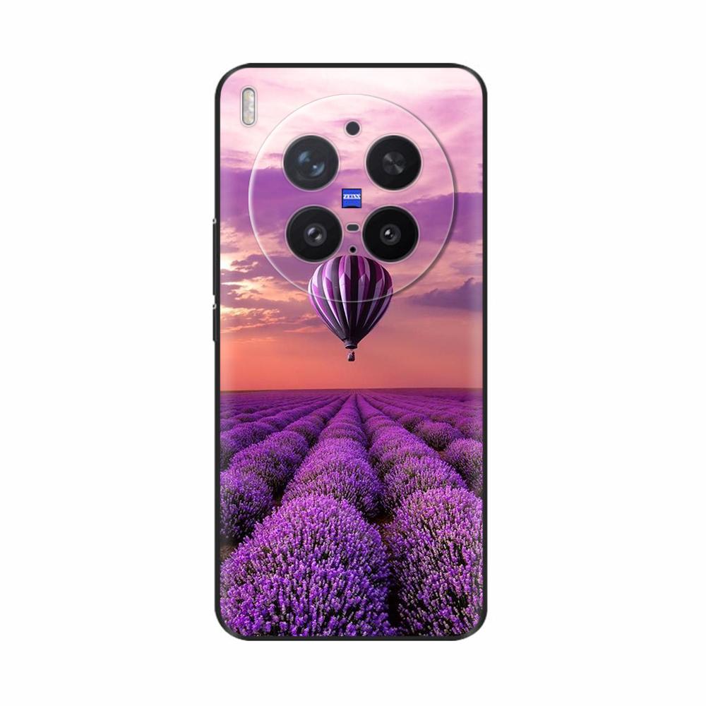 Чехол для VIVO X300 Pro Популярные Цветы Мультяшный Мягкий Силиконовый Задний Чехол для Телефона Для Vivo X300 X 300 Ударопрочный Корпус Сумки Funda