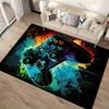 Modern Colorful Gaming Themed Carpet Non Slip Floor Mat for Living Room Kitchen Entrance Door Balcony Washable Rug Home Decor