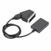 0332 HD SCART To HDMI Converter Data Sync Cable Adapter Support PAL/NTSC3.58/NTSC4.43/SECAM
