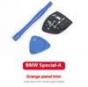 NEWBMW M Logo Car Shifter Cover 3D Sticker For 123457 Series F01 F02 X1 X3 X5 X6 M3 M5 F30 F32 F48 Car Accessories YKPSC1