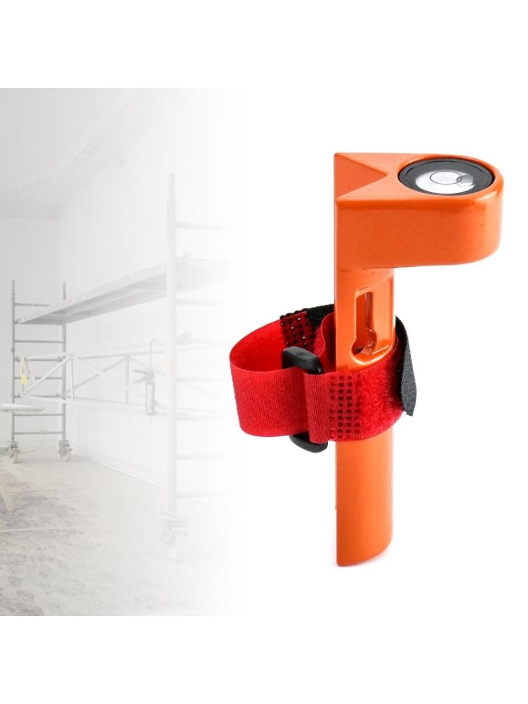 Adjustable Grade Rod Level Portable Measuring Instrument Special Horizontal Bubble for Tower Ruler 90 Degree Level