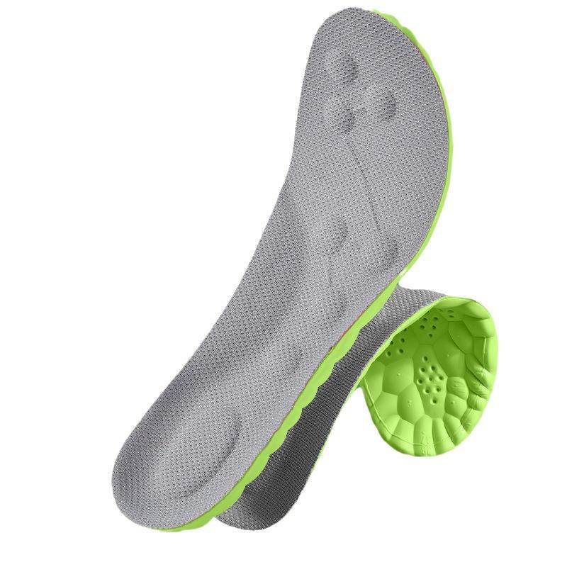 Дышащие, впитывающие пот массажные стельки Cloud с воздушной подушкой для длительного комфорта; облегающий крой и снижающий усталость ног при длительном стоянии.