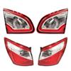 Car Rear Tail Light Outer Inner Brake Fog Lamp Accessories Car Warning Running Light for Nissan Qashqai 2008-2015 EU Version