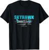 NEW LIMITED Skyhawk C172 General Aviation Airplane Aircraft T-Shirt Tops Tee