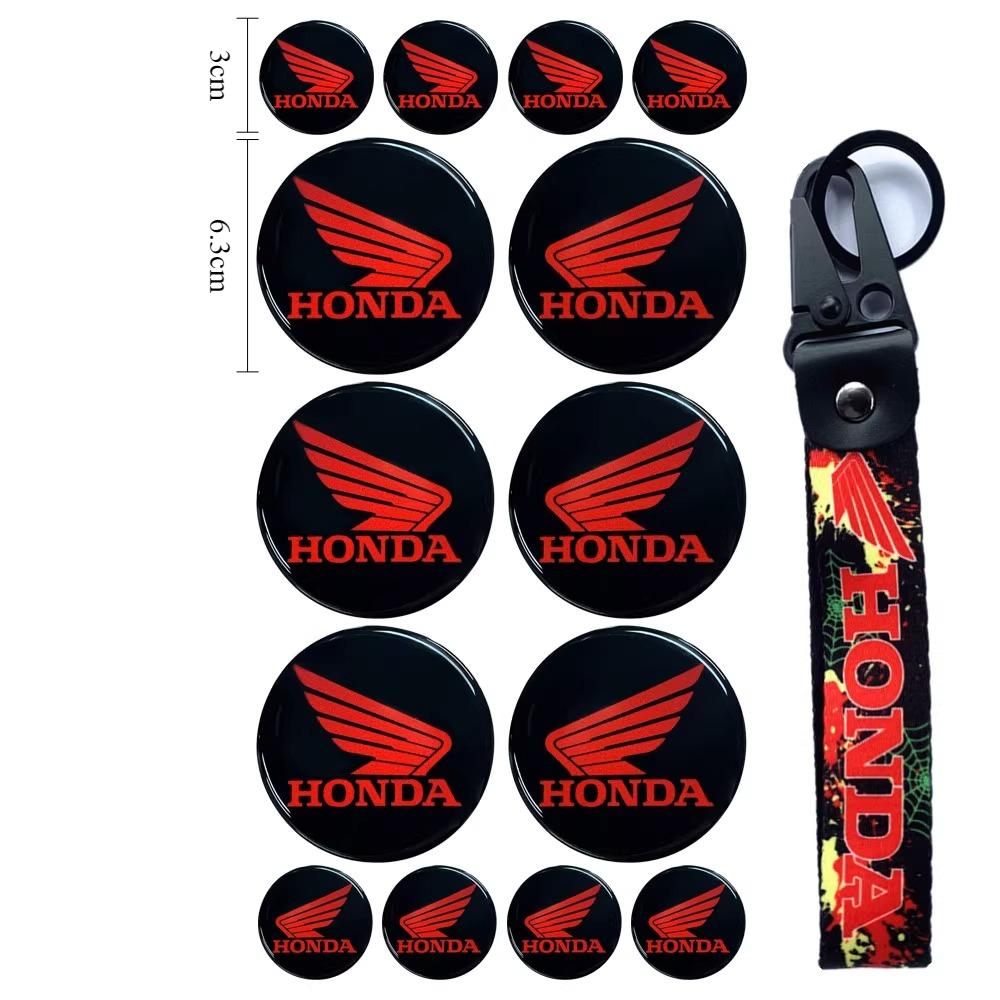 Наклейка JBH4 Honda Наклейка на мотоцикл Декорация кузова Набор из 14 шт. 3D процесс заливки клеемCBR400 CBR650R CBR1000R Pcx125