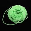 3pcs Soft Plastic Fishing Angling Luminous Green In Dark Carp Sea Rig Tubing 4m