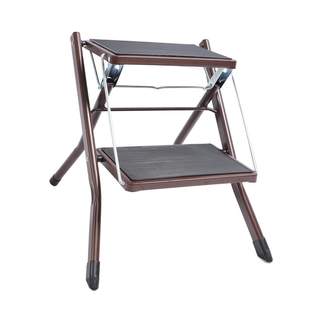 2-ступенчатая лестница грузоподъемностью 264,6 фунта складная стремянка табурет с широкой противоскользящей педалью для кухни ванной комнаты