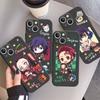 Чехол «Убийца демонов» для Apple Iphone 11 14 13 12 Pro 7 Xr X Xs Max 8 Plus 6 6s Se 2022 14pro Max, черный мягкий чехол для телефона