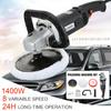 8-скоростная полировальная машина для автомобиля Электрическая полировальная машина для пола 220-240 В Машина для полировки автомобиля Буферная шлифовальная машина Набор инструментов Великобритания 1400 Вт