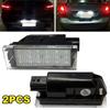 1/2 шт. Светодиодная подсветка номера автомобиля LED Canbus Без ошибок 18 SMD Лампа Для Renault Megane 2 Clio 3 Laguna 2 Espace 4 Twingo Master Vel