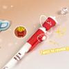 1/4 pcs Quick-drying Hamburger Gel Pen 0.5mm Black Pen Fashion Press Pen  Student