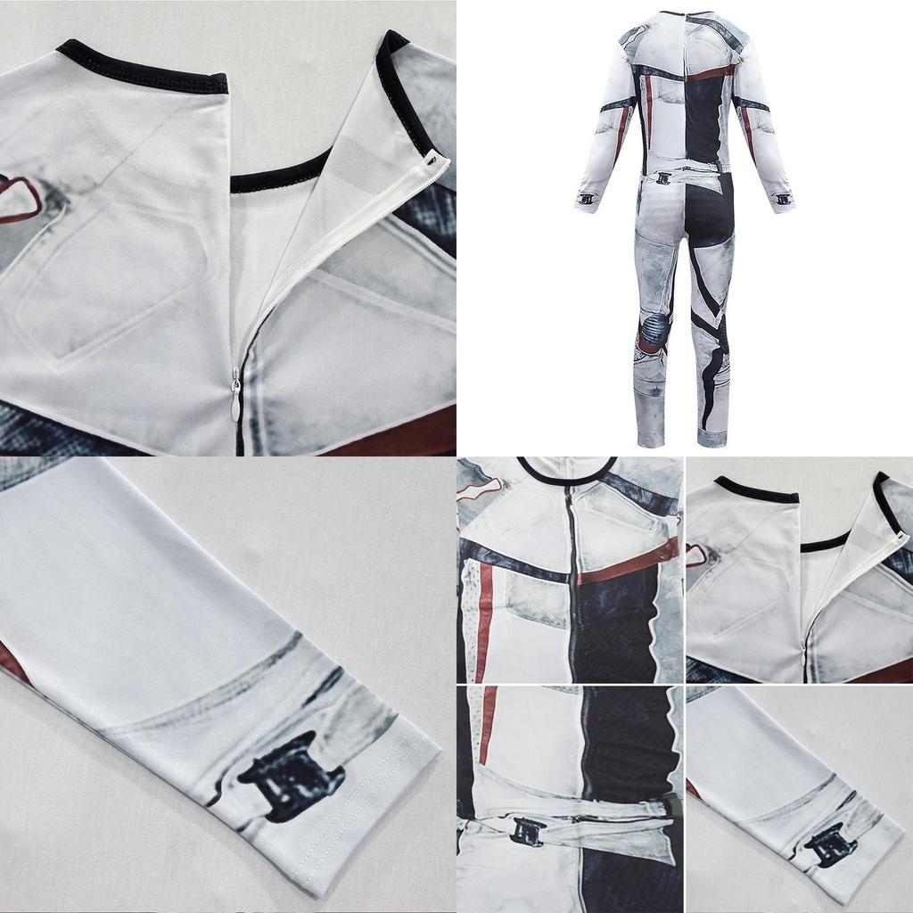 High-quality Descendants 3 Carlos Cosplay Costume Kids Jumpsuit For Carnival Fun