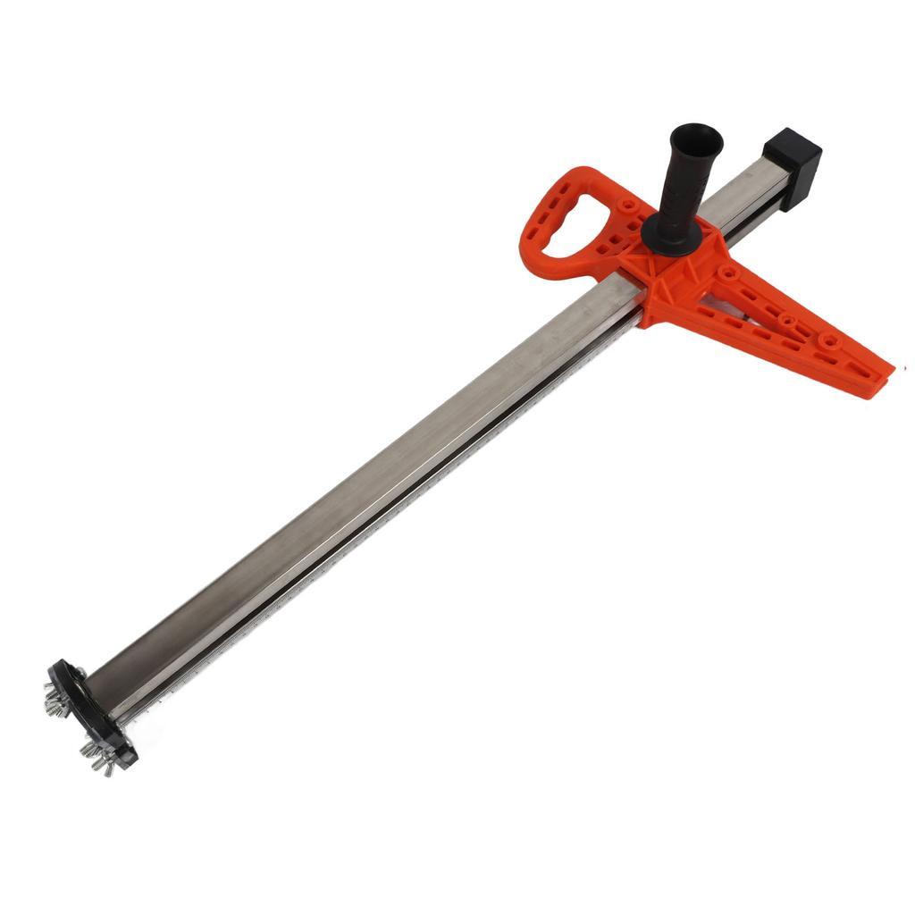 Gypsum Board Cutter Manual Precision Cutting Tool Portable for Drywall Hand Push with Double Blade and 4 Bearings 20