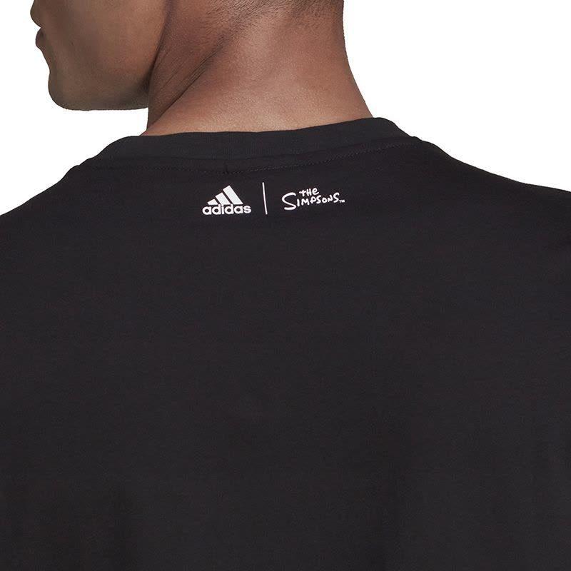 adidas Мужская футболка с втачным рукавом Черная GS6314
