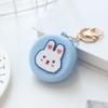 Kid Gift Cartoon Round Silicone Headset Bag Wallet Change Pouch Bag Coin Purse