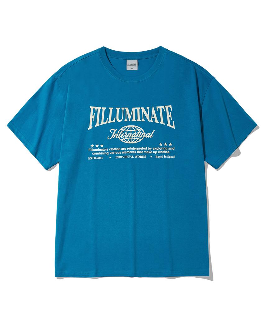 FILLUMINATE International Round T-Shirt - Blue