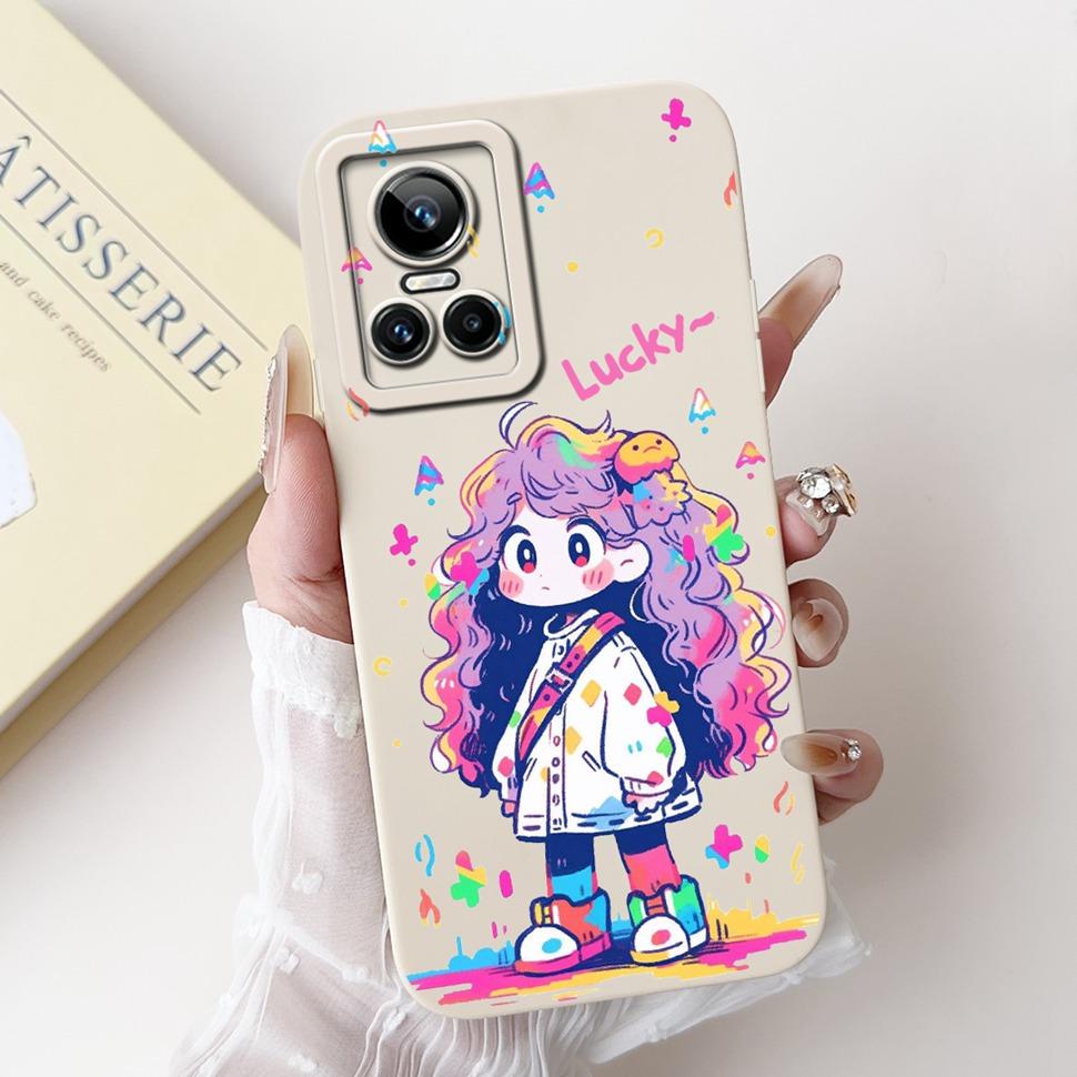 Чехол для телефона Realme GT Neo 3 Чехол RMX3561 RMX3560 Уникальный узор Чехлы Мягкий ТПУ Fundas Для Realme GT Neo 3 Neo3 5G Задняя крышка