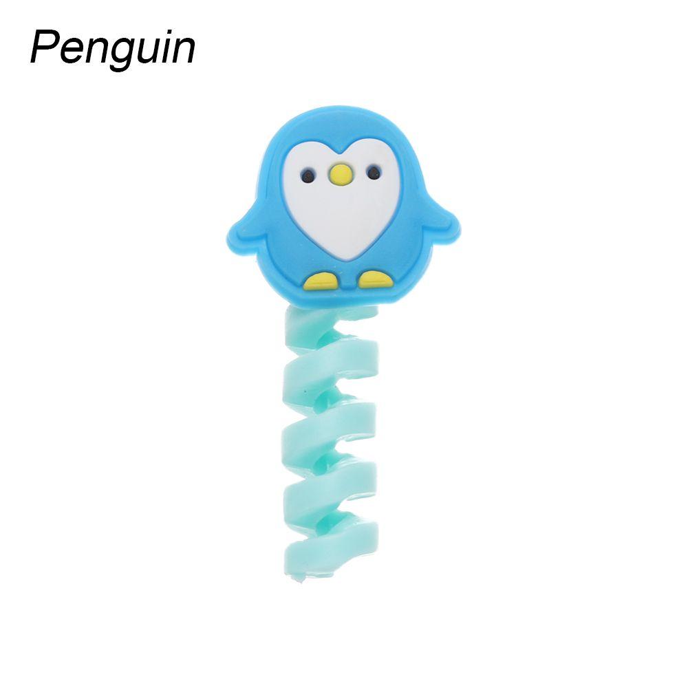 Мультяшный USB органайзер для кабеля, защитная трубка, протектор для кабеля передачи данных, защита шнура, защита провода, накладка для зарядного кабеля