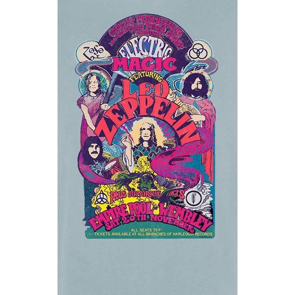 Amplified Майка-топ без рукавов унисекс для взрослых Electric Magic Led Zeppelin