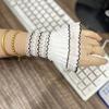 Удобные кружевные рюшами съемные манжеты-рукава для запястья Повседневный аксессуар