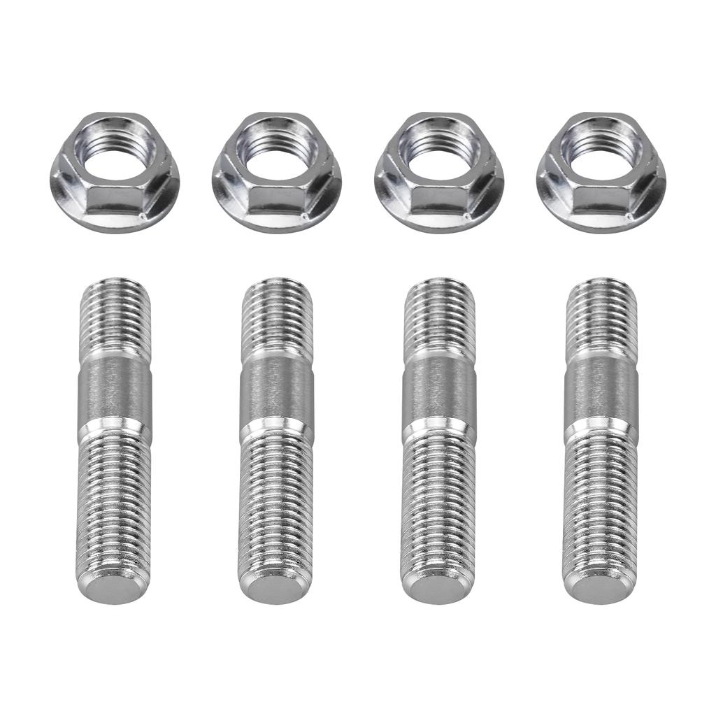 M10x1.25 Manifold Stud Assembly Bolts Kit Stainless Steel Nuts, for Toyota for Nissan for Honda