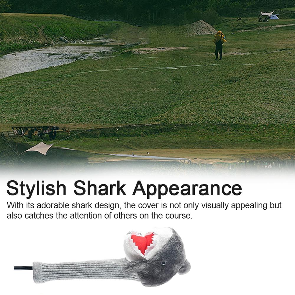 Головной убор для гольф-клюшки для 1/3/5 Fairway Woods Driver Hybrids, плюшевый головной убор с животными