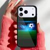 Ball Fire Football Phone Case for iPhone 17 16 15 14 13 Pro Max Back Cover for 12 11 Pro Coque