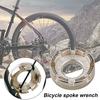 Bicycle Spoke Nipple Wrench 8 Opening High Hardness Tool Steel Bike Wheel Rim Adjuster Spanner MTB Road Bike Tools