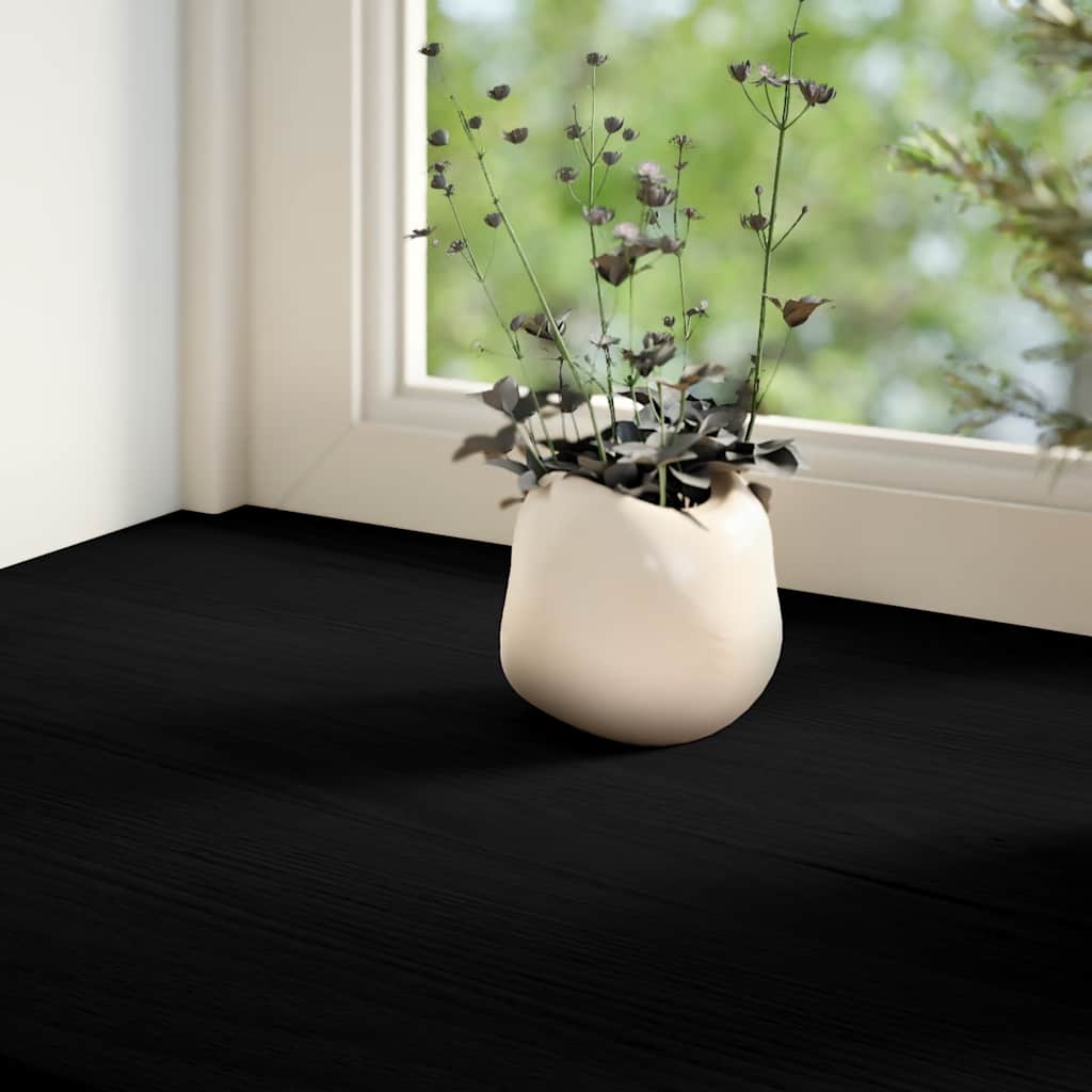 Vidaxl Parapety 2 Szt., Ciemnobrązowy, 80X30X2 Cm, Lite Drewno Dębowe