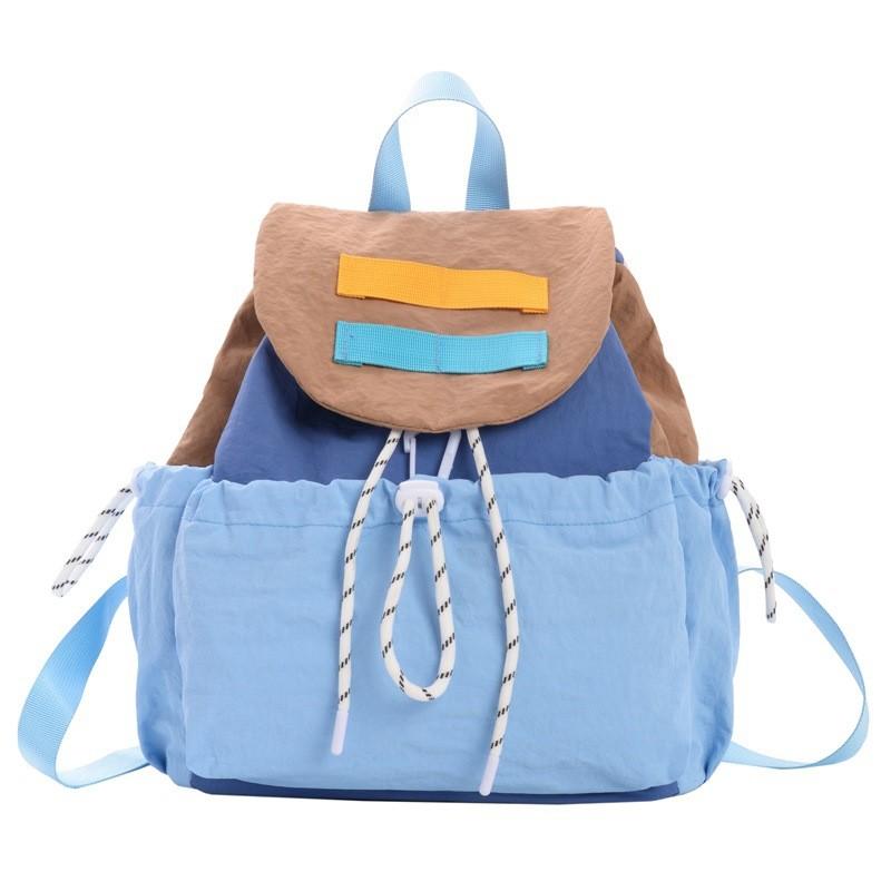 Nylon School Backpack With Waterproof Design For Preschool Children