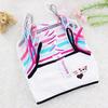 3pc/lot Girls Teenage Underwear Children Cotton Training Bra Kids Teens Puberty Crop Top 8-12 Years