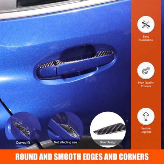 Накладка на ручку наружной двери из углеродного волокна для Subaru Crosstrek 2024+