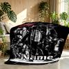 Custom Name Personalized Michael Jackson Print Blanket, Home Decor, Bedroom, Sofa, Camping, Couch, Gifts for Birthday Christmas