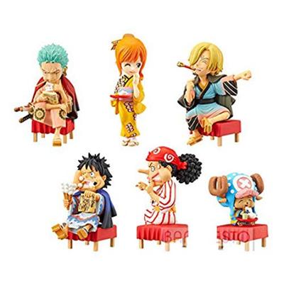 Коллекционная японская фигурка One Piece World, всего 6 типов
