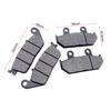 1pair Motorcycle Front and Rear Brake Pads Brake Disc for Honda GL1500 Goldwing 1998-00 VFR750F GL 1500 A Aspencade Interstate
