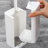 Plastic Km Japanese Toilet Brush Set Long Handle For Maintenance Bathroom