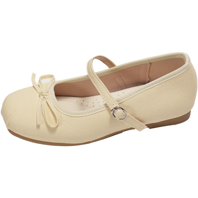 Балетки серебристые маленькие кожаные женские 2025 лето новые модели с юбками, вечерние туфли на плоской подошве красивые Мэри Джейн одинарные туфли