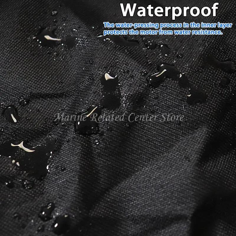 600D Waterproof Motor Boat Cover L/XL For Yamaha WaveRunner EXR VX Cruiser For Sea Doo GTI Motorboat Jet Ski Trailerable Cover