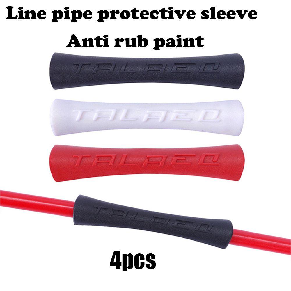 Bike Ultralight Three Colors Shift Brake Bicycle Cable Protector Line Pipe Sleeve Anti Scratch
