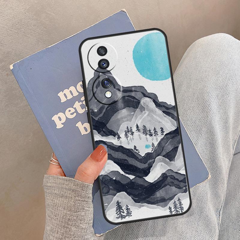Чехол Wild MountainsMoon Lake для Honor Magic 8 Pro 5 6 7 Lite Чехол для Honor 200 400 90 70 50 X8a X8b X9a X9b X9c